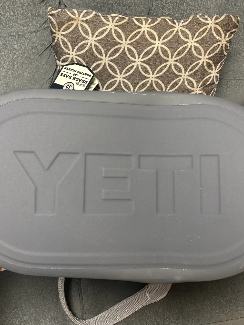 Yeti Camino Carryall 35 - Navy and Light Gray Two-Tone Tote